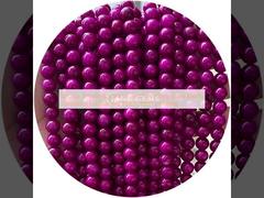 Diversi calcedonia liscia rotonda sciolta perle di pietra gemma per bracciale perle gioielleria