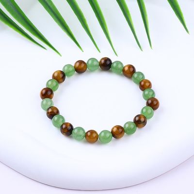 Braccialetti di cristallo di pietra di guarigione per donne per energia positiva