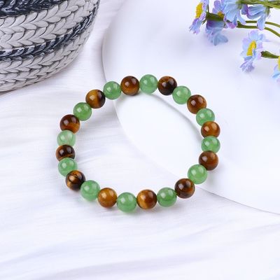 Braccialetti di cristallo di pietra di guarigione per donne per energia positiva