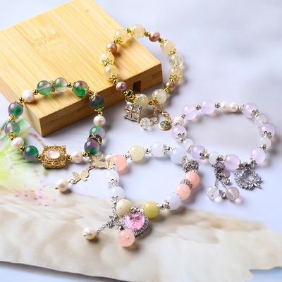 Braccialetti di cristallo da 10 mm con energia curativa