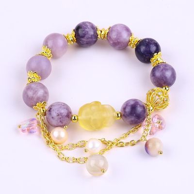 Gioielli da festa Gemme Stretch di pietra Braccialetti per regali