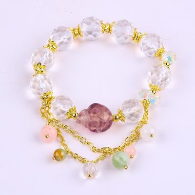 Gioielli da festa Gemme Stretch di pietra Braccialetti per regali