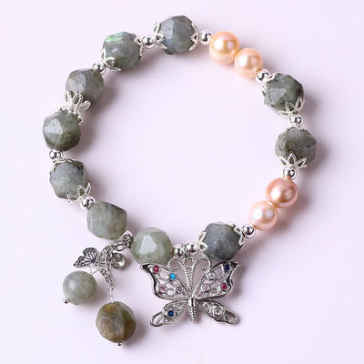 Energia curativa fatta a mano 10mm Bracciale con perline Gemstone Stretch Bracelet