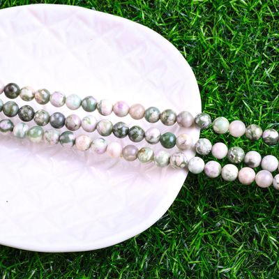 Lucky Jade Round Bead Natural Crystal Gemstone Diverse dimensioni di perline Stringhe di perline sciolte per la realizzazione di gioielli fai da te