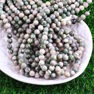 Lucky Jade Round Bead Natural Crystal Gemstone Diverse dimensioni di perline Stringhe di perline sciolte per la realizzazione di gioielli fai da te