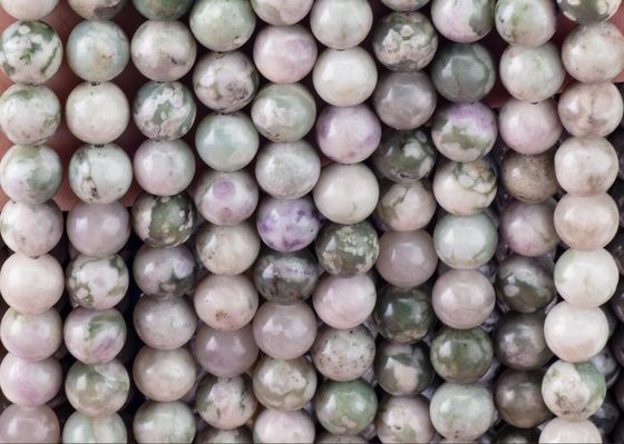 Lucky Jade Round Bead Natural Crystal Gemstone Diverse dimensioni di perline Stringhe di perline sciolte per la realizzazione di gioielli fai da te
