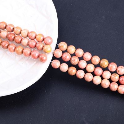 8 mm di sementi di sequoie, gemme di cristallo, perle di pietra curativa, per la produzione di gioielli