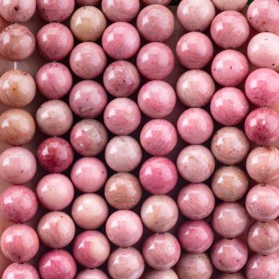 8 mm di sementi di sequoie, gemme di cristallo, perle di pietra curativa, per la produzione di gioielli