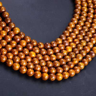 Giada a filo d'oro perla rotonda cristallo naturale gemma fili di perle sciolte per la fabbricazione di gioielli fai da te