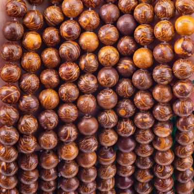 Giada a filo d'oro perla rotonda cristallo naturale gemma fili di perle sciolte per la fabbricazione di gioielli fai da te