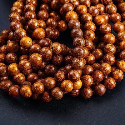 Giada a filo d'oro perla rotonda cristallo naturale gemma fili di perle sciolte per la fabbricazione di gioielli fai da te