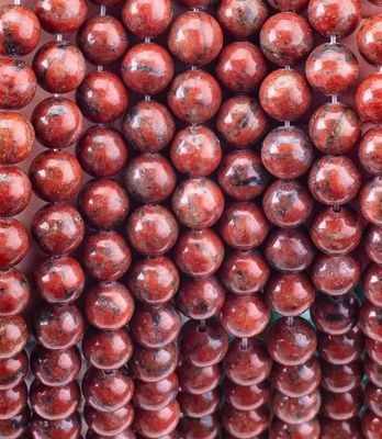 Perle di sesamo naturale da 8 mm semi-prezioso Jasper per la produzione di gioielli