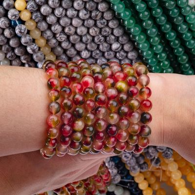 8mm Pietra cristallina per la produzione di gioielli