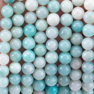 8mm Blu Amazonite perle di gemme perle di cristallo di pietra curativa per la produzione di gioielli