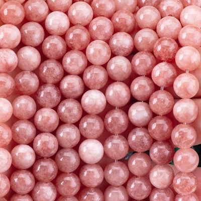 8mm Sun Stone Gemstone Perle di cristallo per la produzione di gioielli