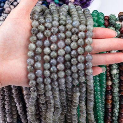 8mm perline di labradorite per gioielleria
