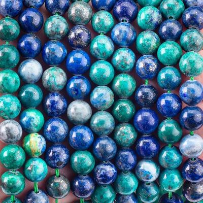 8 mm colorate lapis lazuli perle di gemme per le gemme di cristallo per la produzione di gioielli