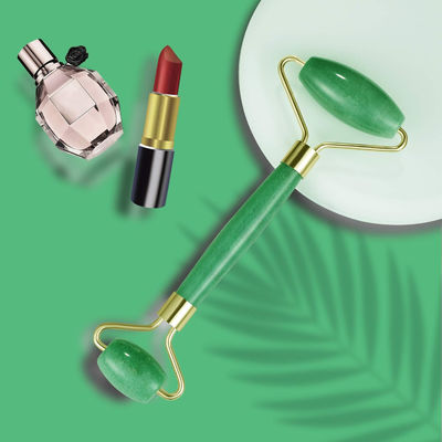 Massaggio facciale 100% naturale cristallino verde avventurino faccia giada rullo