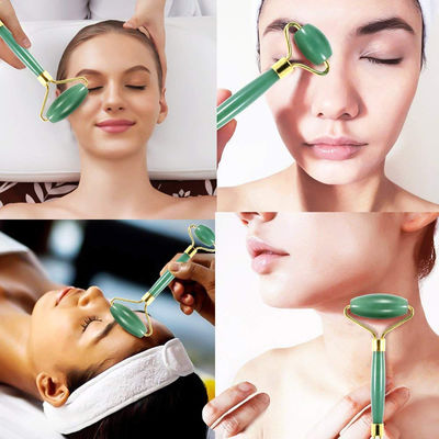 Massaggio facciale 100% naturale cristallino verde avventurino faccia giada rullo