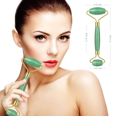Massaggio facciale 100% naturale cristallino verde avventurino faccia giada rullo