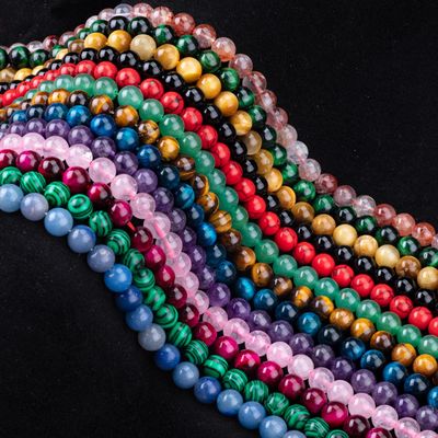 8mm più leggero Honey Jade Gemstone Beads Healing Crystal Stone Beads per la realizzazione di gioielli
