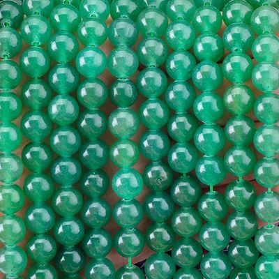 8 mm perline di pietra gioiosa avventurina verde Perline di pietra cristallina curativa per la fabbricazione di gioielli