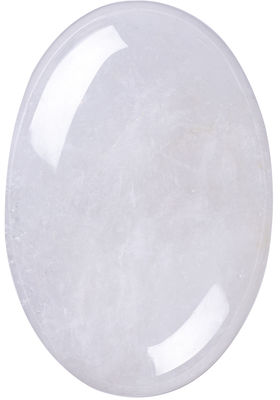 Pietra di Palma Quarzo Chiara Naturale Pietra di Quarzo Chiara Unisex Ovale Per Reiki Energia Chakra Meditazione Ansietà Liberazione