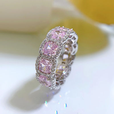 Deluxe giallo gemstone matrimonio e anelli di fidanzamento per la festa