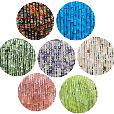 Gems Perla Varoius Gemstone Tipo Bambù Giunti Perla Diverse dimensioni di perla Stringhi di perla sciolti
