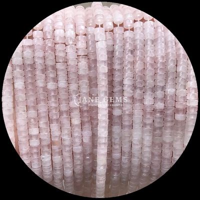 Perle di pietra gemma Rondelle perle a tamburo sciolto perle a forma di HeShi fili per la fabbricazione di gioielli