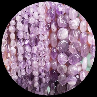 Pietra preziosa di cristallo naturale di forma irregolare Quarzo rosa / Quarzo fragola / Ametista / Quarzo chiaro
