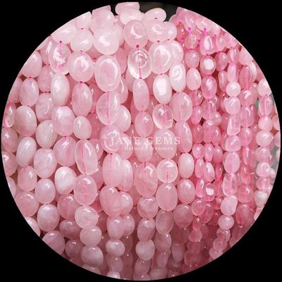 Pietra preziosa di cristallo naturale di forma irregolare Quarzo rosa / Quarzo fragola / Ametista / Quarzo chiaro