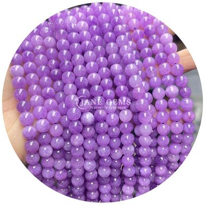 Al dettaglio perline rotonde in pietra naturale perline rotonde in pietra gemma all'aria libera accessori perline all'aria libera in acquamarino da 8 mm per gioielli fai da te