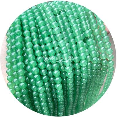 Al dettaglio perline rotonde in pietra naturale perline rotonde in pietra gemma all'aria libera accessori perline all'aria libera in acquamarino da 8 mm per gioielli fai da te