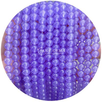 Al dettaglio perline rotonde in pietra naturale perline rotonde in pietra gemma all'aria libera accessori perline all'aria libera in acquamarino da 8 mm per gioielli fai da te