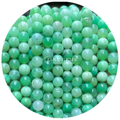 Al dettaglio perline rotonde in pietra naturale perline rotonde in pietra gemma all'aria libera accessori perline all'aria libera in acquamarino da 8 mm per gioielli fai da te