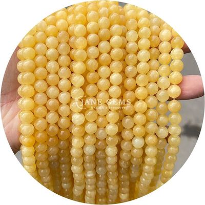 Al dettaglio perline rotonde in pietra naturale perline rotonde in pietra gemma all'aria libera accessori perline all'aria libera in acquamarino da 8 mm per gioielli fai da te