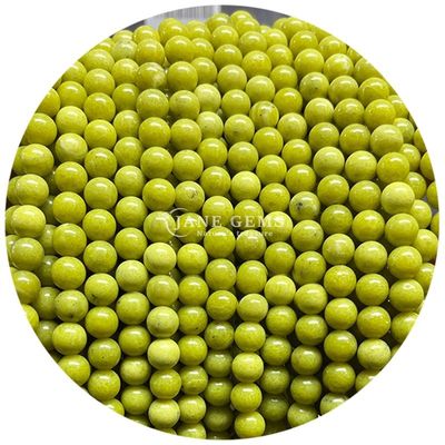 Al dettaglio perline rotonde in pietra naturale perline rotonde in pietra gemma all'aria libera accessori perline all'aria libera in acquamarino da 8 mm per gioielli fai da te