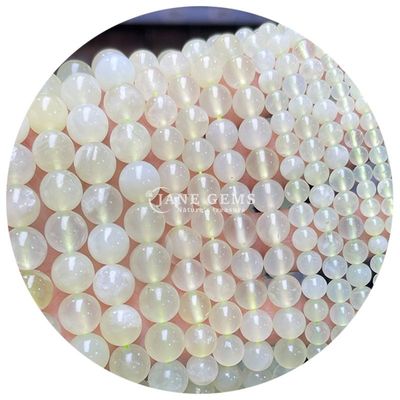 Ingrosso di cristallo naturale gemma perline rotonde perline rotonde accessori perline sciolte perline di pietra spazzatore per gioielli Diy