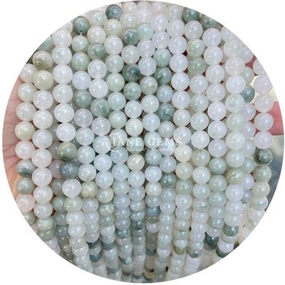 Ingrosso di cristallo naturale gemma perline rotonde perline rotonde accessori perline sciolte perline di pietra spazzatore per gioielli Diy