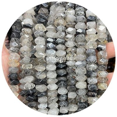 Ingrosso Cristallo naturale Gemstone angolo perline amorfe Agata a righe perline irregolari accessori per gioielli fai-da-te