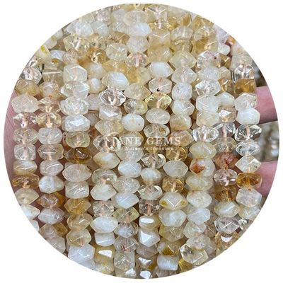 Ingrosso Cristallo naturale Gemstone angolo perline amorfe Agata a righe perline irregolari accessori per gioielli fai-da-te