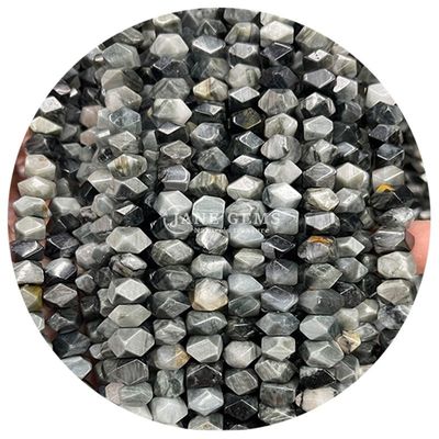 Ingrosso Cristallo naturale Gemstone angolo perline amorfe Agata a righe perline irregolari accessori per gioielli fai-da-te