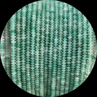 Diversi tipi di pietre preziose tipo Rondelle Abaco Forma Sodalite Verde Aventurine Stringhe di perline sciolte per il design di gioielli