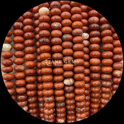 Gems Bead Dimensioni personalizzate Rondelle Abaco Forma Gemstone Opalite Setta Dorata Flussi di perline sciolte per la realizzazione di gioielli