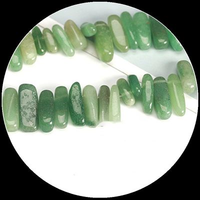 Pietra preziosa di cristallo naturale forma irregolare dei denti perline lucidate ghiaia ghiaia fili di perline sciolte per la fabbricazione di gioielli fai da te