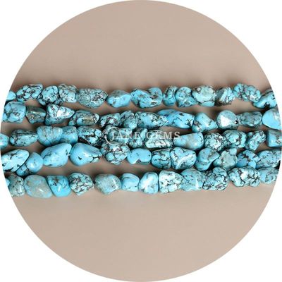 Pietra preziosa naturale Forma irregolare dei denti Pietra solare Chicco di occhio di tigre Ghiaia Stringhe di perline sciolte per la fabbricazione di gioielli fai da te