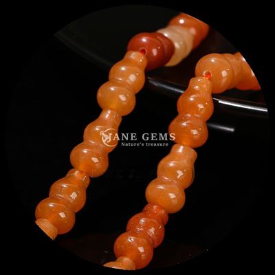 Caramelle a forma di zucca Vaso di cristallo in forma di gemma Stringhe di perline sciolte per la fabbricazione di gioielli fai da te