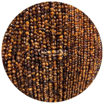 Piccole perline sfaccettate cristallo naturale gemma vari tipi di pietra fili di perline sciolte per la fabbricazione di gioielli fai da te