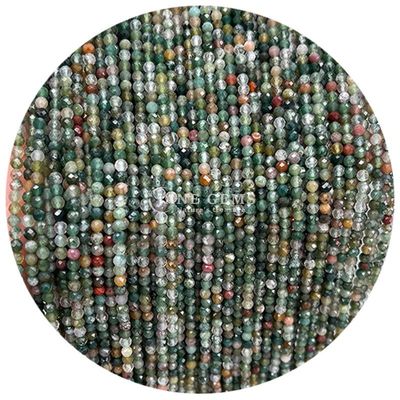 Gems Bead Cristallo naturale con facce rotonde Forma di piccole perline per braccialetti